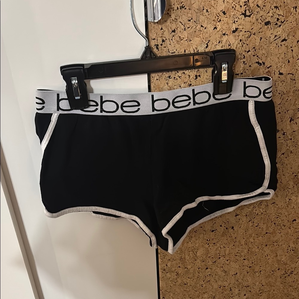 Bebe Women's Black Sleepwear Shorts